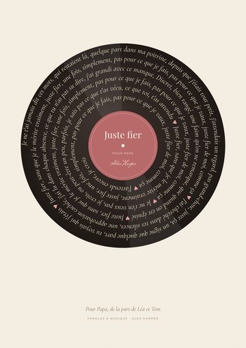 Modèle Vinyle